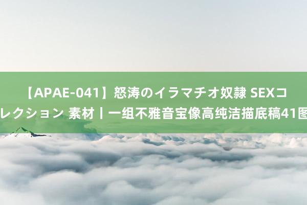 【APAE-041】怒涛のイラマチオ奴隷 SEXコレクション 素材丨一组不雅音宝像高纯洁描底稿41图