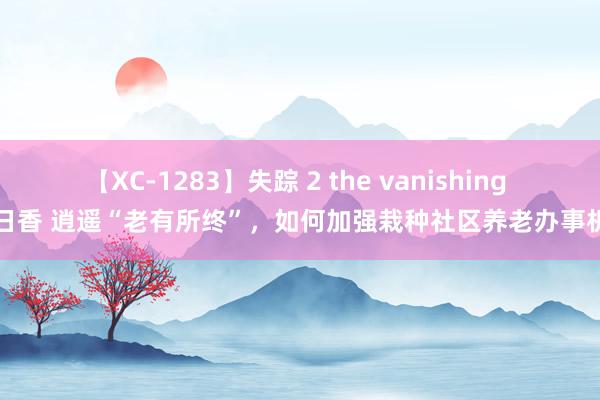 【XC-1283】失踪 2 the vanishing 明日香 逍遥“老有所终”，如何加强栽种社区养老办事机构