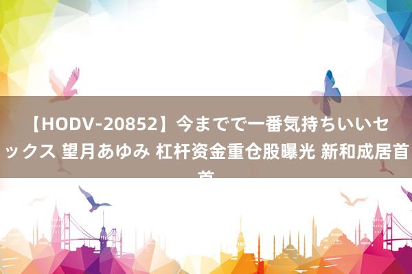 【HODV-20852】今までで一番気持ちいいセックス 望月あゆみ 杠杆资金重仓股曝光 新和成居首