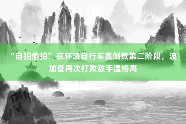 “自拍偷拍” 在环法自行车赛倒数第二阶段，波加查再次打败敌手温格高